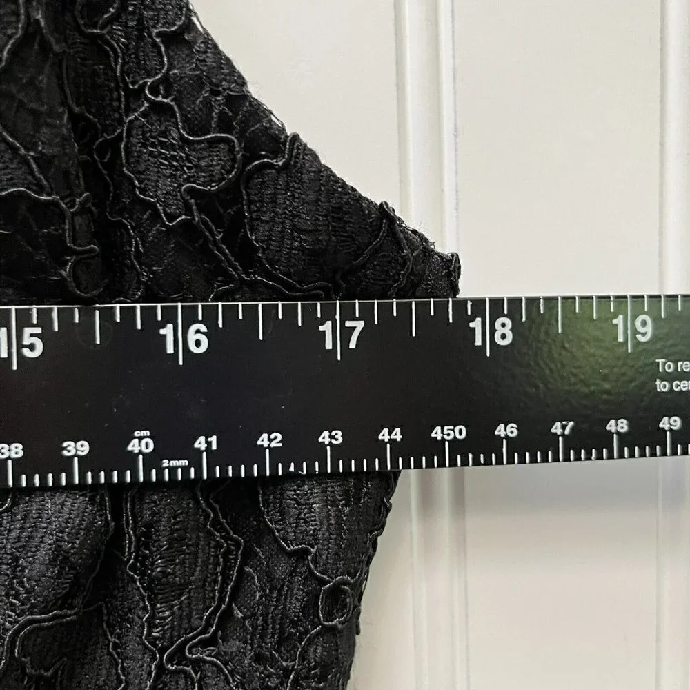 Lulus Dress NWT Black XL Lace Keyhole Backless Short Party Cocktail Formal - Picture 5 of 5